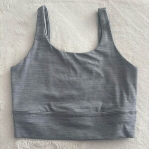 Nike Heather Gray Sports Bra